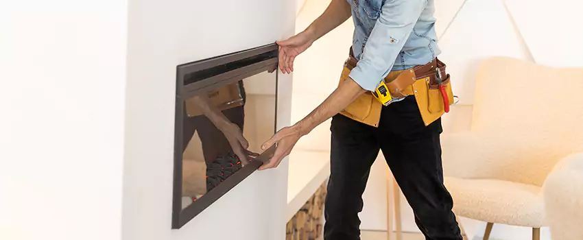 Metal Fireplace Installation in St. Marys, Georgia