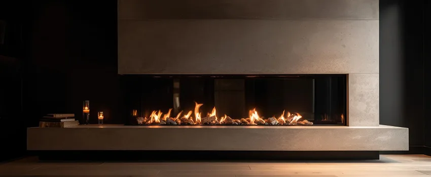 Gas Fireplace Ember Bed Design Services in St. Marys, Georgia