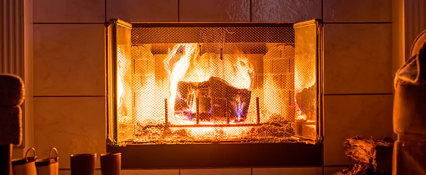 Mendota Hearth Landscape Fireplace Installation in St. Marys, Georgia